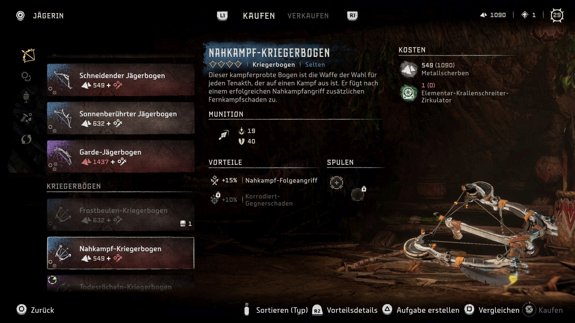 Horizon Forbidden West Alle Waffen und wo ihr sie findet Eurogamer.de
